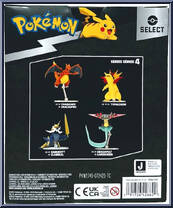 Samurott (Trainer Team) from Pokemon Select - Series 4 manufactured by Jazwares [Back]