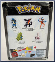 Mewtwo from Pokemon - Pokedex ID Tags manufactured by Tomy [Back]