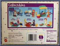 Learning with Owl from Pooh - Collectibles manufactured by Mattel [Back]