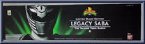 Legacy Saba (Limited Black Edition) from Power Rangers Dino Charge - Role Play manufactured by Bandai [Front]