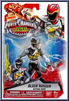 Black Ranger Action Hero Action Figure