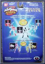 Dino Thunder Black Power Ranger from Power Rangers Heroes - Series 16 manufactured by Bandai [Back]