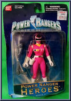 Pink Astro Power Ranger Action Figure