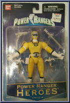 Yellow Turbo Shifter Power Ranger Action Figure