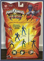 Sound Fury Bat Ranger from Power Rangers Jungle Fury - Basic Series manufactured by Bandai [Back]