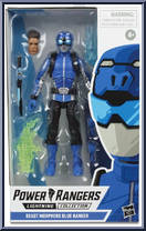 Beast Morphers Blue Ranger from Power Rangers Lightning Collection - Beast Morphers manufactured by Hasbro [Front]