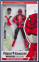 Beast Morphers Red Ranger from Power Rangers Lightning Collection - Beast Morphers manufactured by Hasbro [Front]