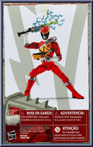 Dino Charge Red Ranger from Power Rangers Lightning Collection - Dino Charge manufactured by Hasbro [Back]