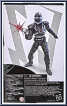 In Space Phantom Ranger from Power Rangers Lightning Collection - In Space manufactured by Hasbro [Back]