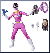 In Space Pink Ranger from Power Rangers Lightning Collection - In Space manufactured by Hasbro [Loose]