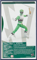 Lost Galaxy Green Ranger from Power Rangers Lightning Collection - Lost Galaxy manufactured by Hasbro [Back]
