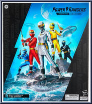 Mighty Morphin Alien Rangers (5-Pack) from Power Rangers Lightning Collection - Mighty Morphin manufactured by Hasbro [Front]