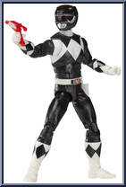 Mighty Morphin Black Ranger (Adam Park) from Power Rangers Lightning Collection - Mighty Morphin manufactured by Hasbro [Loose]