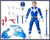 Mighty Morphin Blue Ranger (Remastered) from Power Rangers Lightning Collection - Mighty Morphin manufactured by Hasbro [Loose]