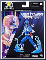 Mighty Morphin Blue Ranger (Remastered) from Power Rangers Lightning Collection - Mighty Morphin manufactured by Hasbro [Front]