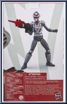 S.P.D. A-Squad Red Ranger from Power Rangers Lightning Collection - S.P.D. manufactured by Hasbro [Back]