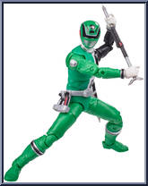 S.P.D. Green Ranger from Power Rangers Lightning Collection - S.P.D. manufactured by Hasbro [Loose]
