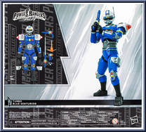 Turbo Blue Senturion from Power Rangers Lightning Collection - Turbo manufactured by Hasbro [Back]
