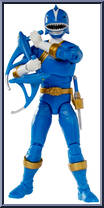 Wild Force Blue Ranger from Power Rangers Lightning Collection - Wild Force manufactured by Hasbro [Loose]