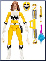 Lost Galaxy Yellow Ranger from Power Rangers Lightning Collection - Lost Galaxy manufactured by Hasbro [Loose]