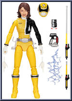 S.P.D. Yellow Ranger from Power Rangers Lightning Collection - S.P.D. manufactured by Hasbro [Loose]