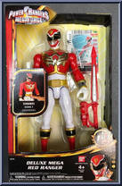 Deluxe Mega Red Ranger from Power Rangers Megaforce - Deluxe manufactured by Bandai [Front]
