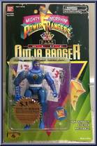 Blue Ninja Ranger (Disc Firing) from Power Rangers Mighty Morphin - Ninja Rangers manufactured by Bandai [Front]