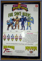 King Sphinx from Power Rangers Mighty Morphin - Evil Space Aliens [8" Scale] manufactured by Bandai [Back]