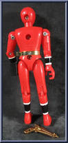 Red Ranger from Power Rangers Mighty Morphin - Alien Rangers manufactured by Bandai [Loose]