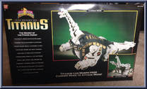 Return of Titanus from Power Rangers Mighty Morphin - Zords manufactured by Bandai [Back]