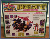 Thunderzord Assault Team from Power Rangers Mighty Morphin - Zords manufactured by Bandai [Back]
