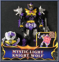 Mystic Light Knight Wolf Action Figure