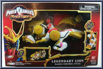 Legendary Lion Radio Control Cycle from Power Rangers Mystic Force - Radio Control manufactured by Bandai [Front]