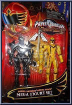 Black / Yellow from Power Rangers Mystic Force - Mega Figure Sets manufactured by Bandai [Front]
