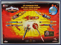 Mega Vehicle Set - Set C from Power Rangers Mystic Force - Box Sets manufactured by Bandai [Back]