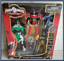 Titan Megazord from Power Rangers Mystic Force - Megazords manufactured by Bandai [Front]