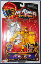 Yellow Crystal Action Power Ranger Action Figure