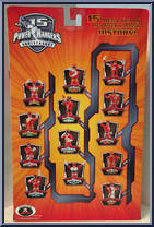 Mighty Morphin Red Ranger from Power Rangers Operation Overdrive - 15th Anniversary manufactured by Bandai [Back]