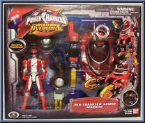 Red Transtek Armor Machine Action Figure