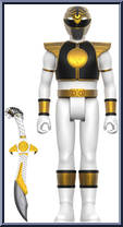White Ranger Action Figure
