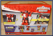Deluxe Legendary Zord Armor Ranger from Power Rangers Super Megaforce - Deluxe manufactured by Bandai [Back]