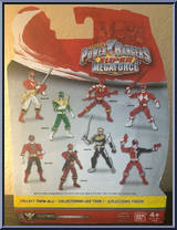 Mighty Morphin Red Ranger Action Hero from Power Rangers Super Megaforce - Action Heroes manufactured by Bandai [Back]