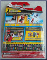 Power Rangers In Space from Power Rangers Super Megaforce - Key Packs manufactured by Bandai [Back]