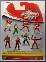 Red Ranger Action Hero from Power Rangers Super Megaforce - Action Heroes manufactured by Bandai [Back]