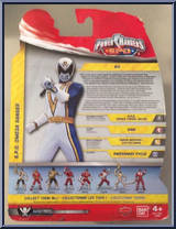 S.P.D. Omega Ranger Action Hero from Power Rangers Super Megaforce - Action Heroes manufactured by Bandai [Back]