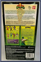 Tommy Green Ranger from Power Rangers Super Megaforce - Legacy manufactured by Bandai [Back]