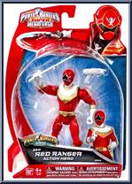 Zeo Red Ranger Action Hero from Power Rangers Super Megaforce - Action Heroes manufactured by Bandai [Front]