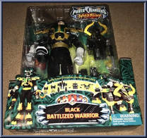 Black Battlized Warrior Action Figure
