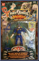 Blue Wild Force Power Ranger Action Figure