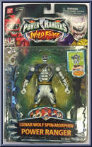 Lunar Wolf Spin-Morphin Power Ranger Action Figure